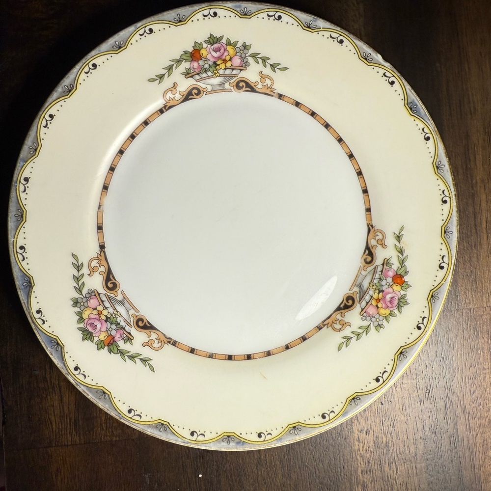 Antique Noritake Mariana Bread  Plate